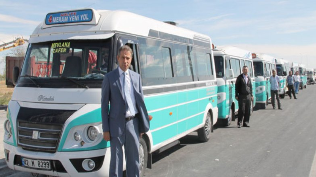 Konya'da minibüs ücretlerine zam geldi: Karar esnafı ikiye böldü