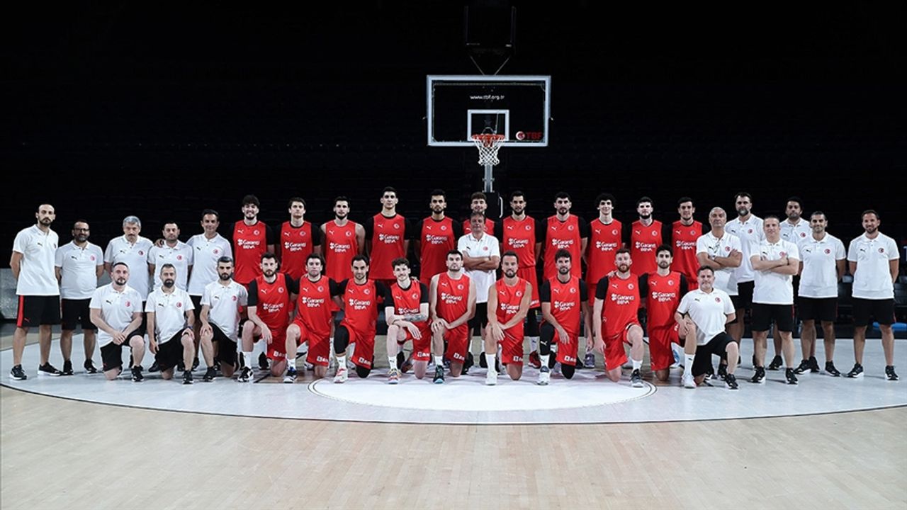 A Milli Erkek Basketbol Takımı Büyük Britanya'yı 85-71 yendi