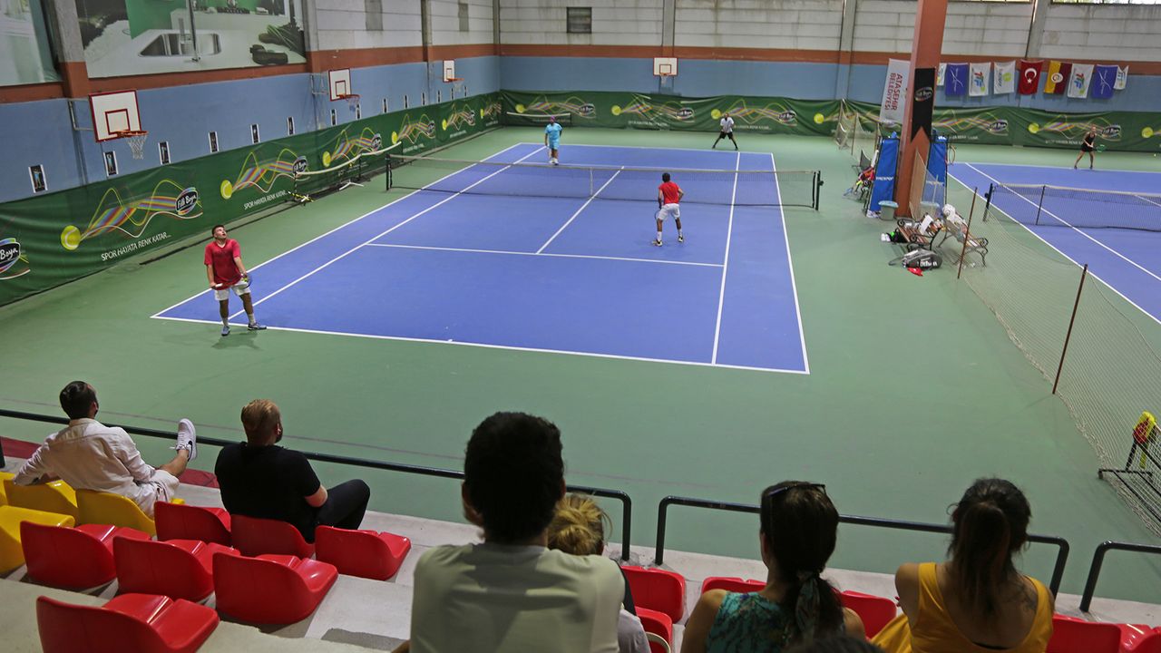 Uluslararası Ataşehir tenis turnuvası sona erdi