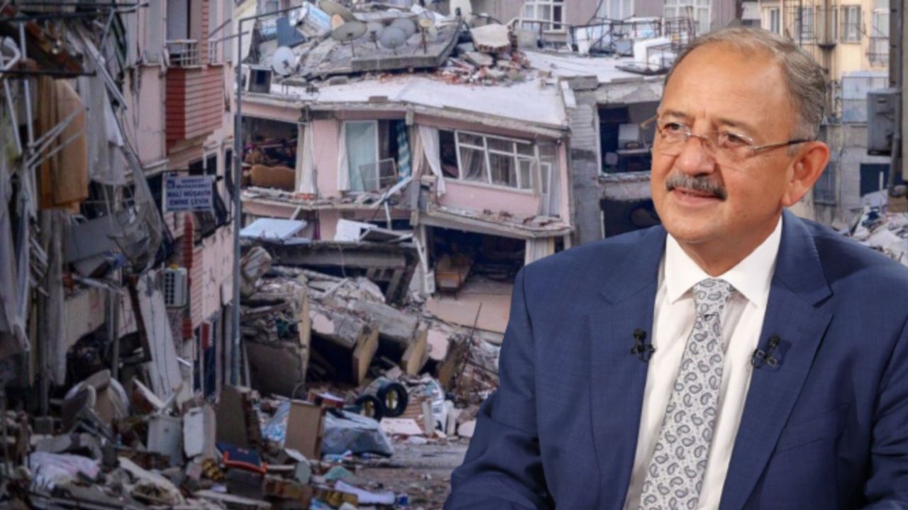 Bakan Özhaseki: "Deprem bölgesinde 2 ay sonra 40 bin konut teslim edilecek"
