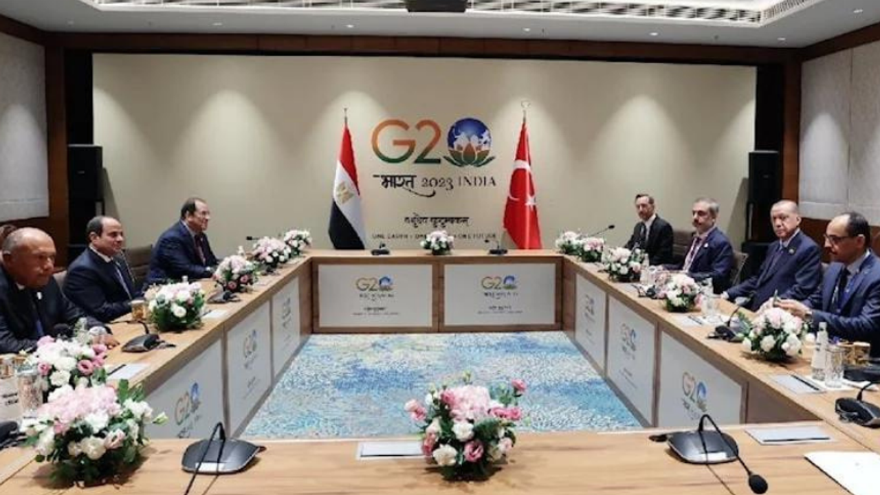 G20 Zirvesi’nde Erdoğan, Mısır lideri Sisi ile görüştü