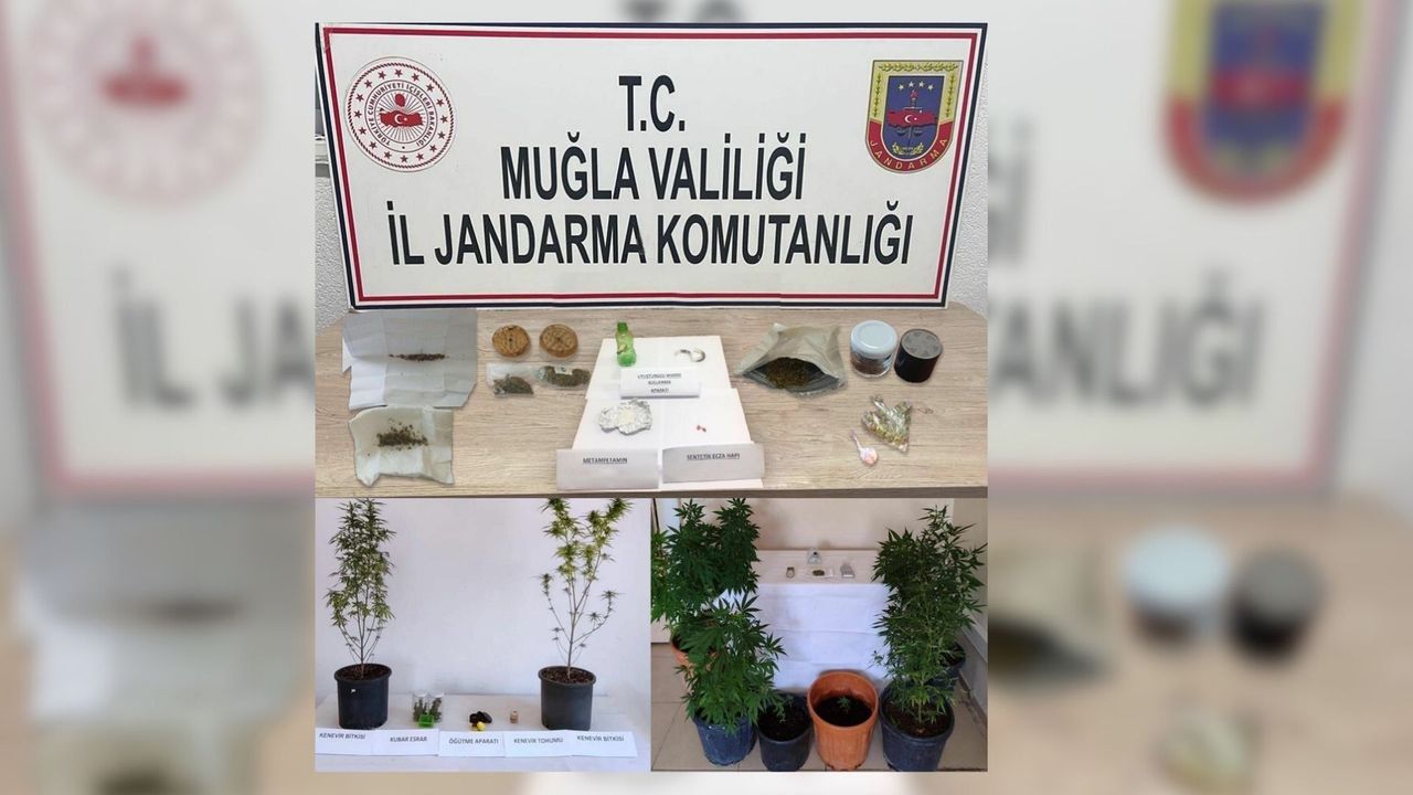 Muğla'da uyuşturucu operasyonu: 24 gözaltı