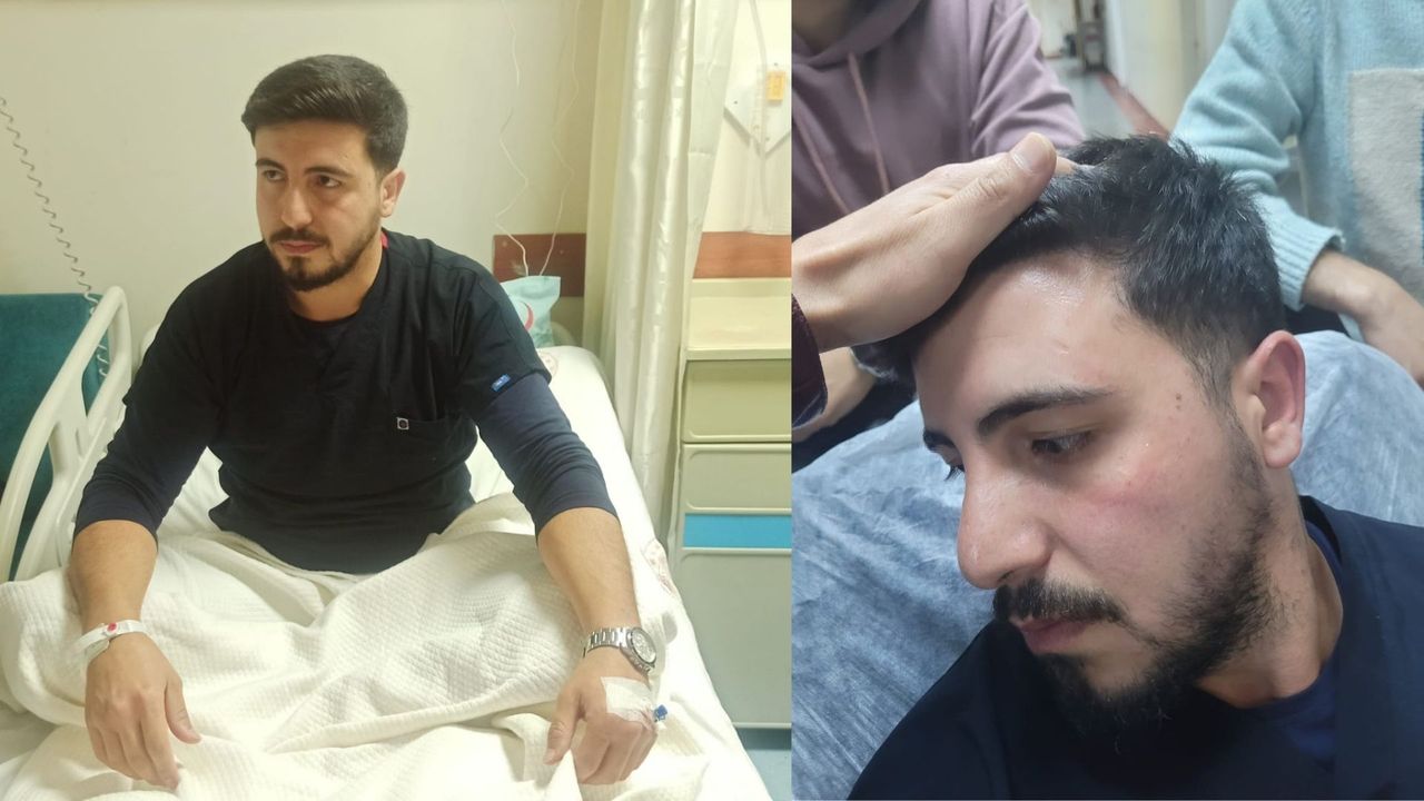 Amasya’da sağlık çalışanı, hasta yakını tarafından darbedildi