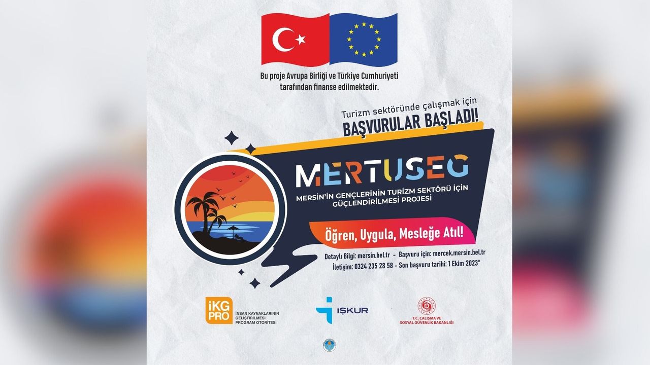 Mersin'in Gençleri "Mertuseg" İle Turizm Sektörüne Atılacak