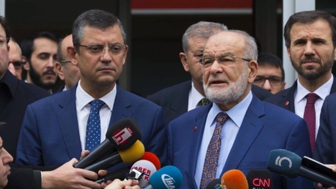 Saadet lideri Karamollaoğlu'ndan CHP lideri Özel ve CHP'ye teşekkür