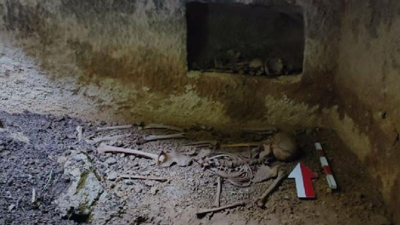 Gaziantep'te heyecanlandıran keşif: Roma dönemine ait mezar bulundu