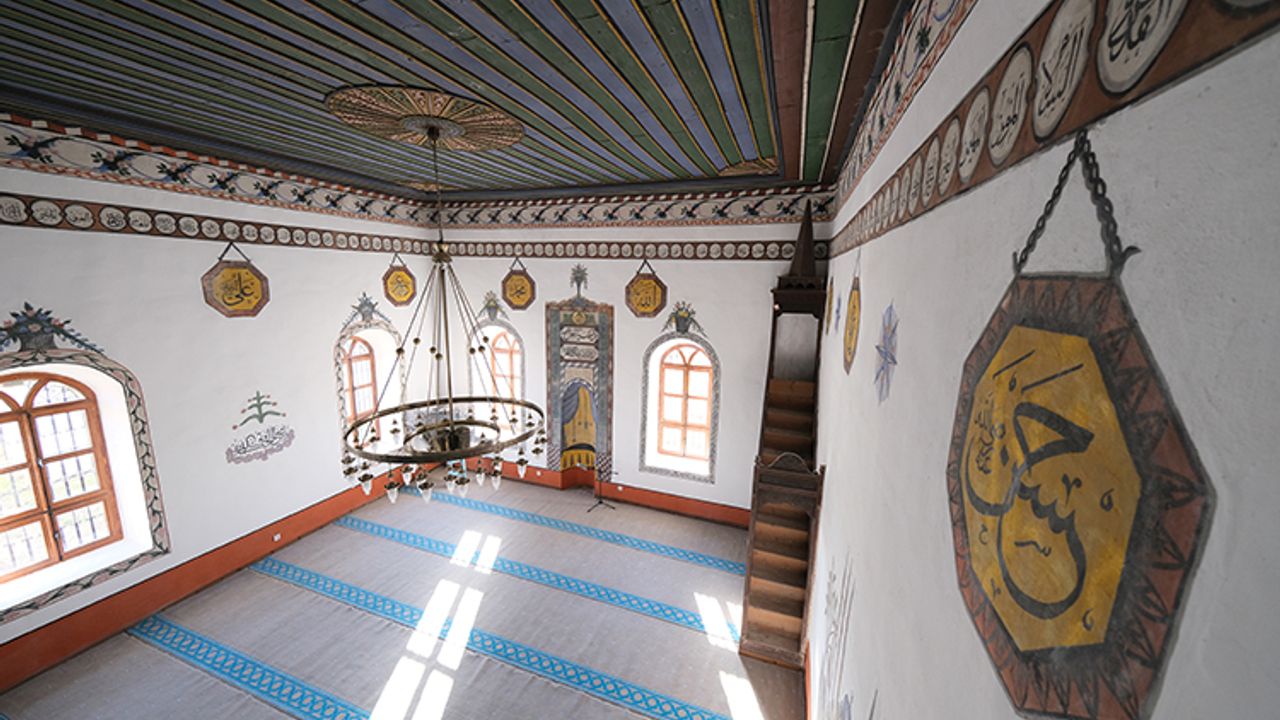 Başkentteki 118 yıllık caminin restorasyonunda sona gelindi
