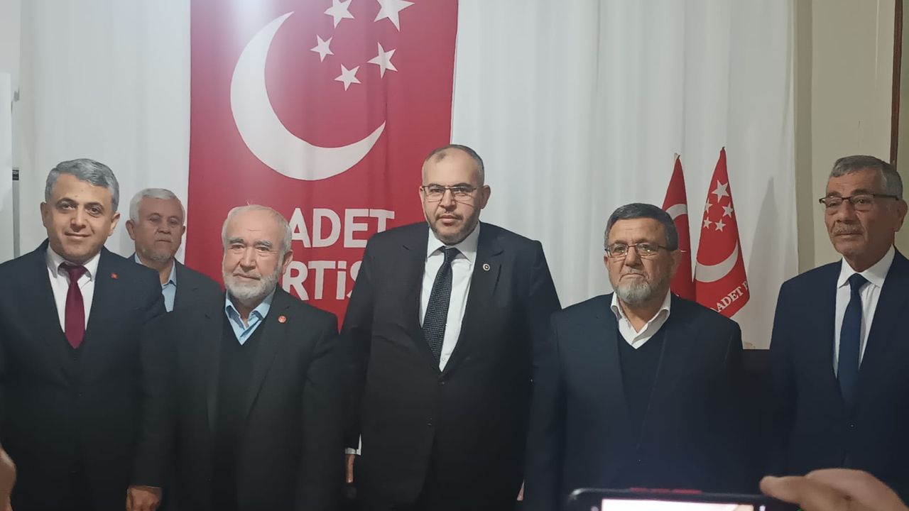Saadet Partisi'nin Erzin Belediye Başkan adayı Mehmet Mansur Kılaç oldu