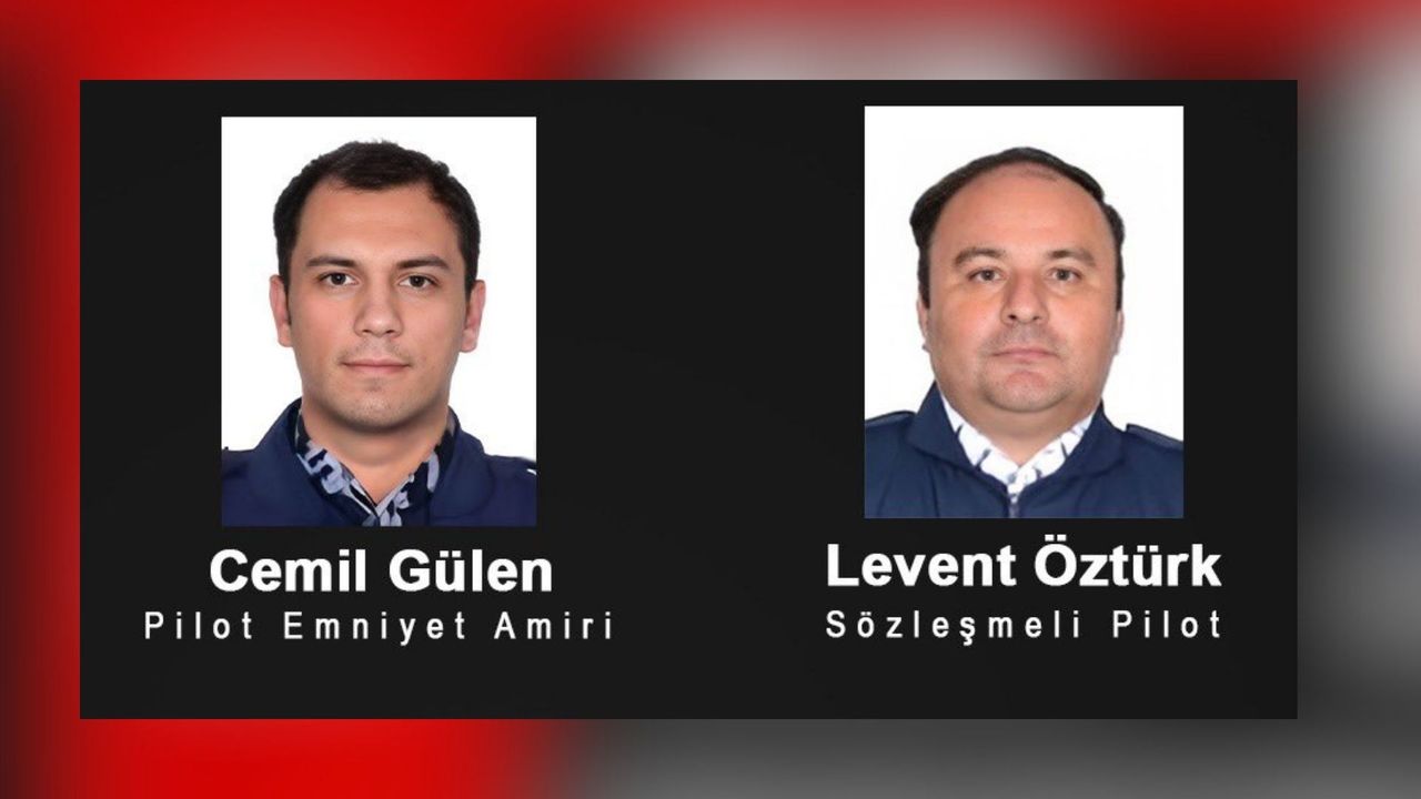 Gaziantep'te helikopter kaza kırıma uğradı: 2 polis şehit oldu