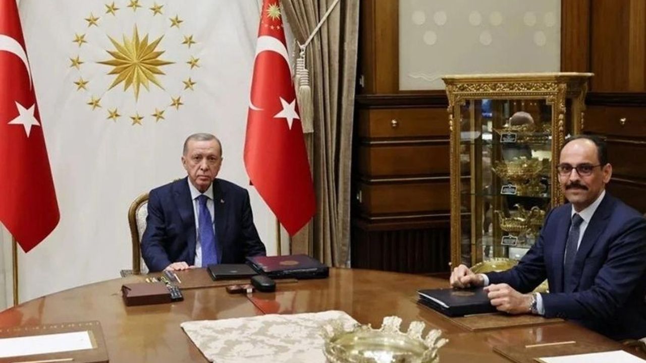 Cumhurbaşkanı Erdoğan MİT Başkanı Kalın'ı kabul etti