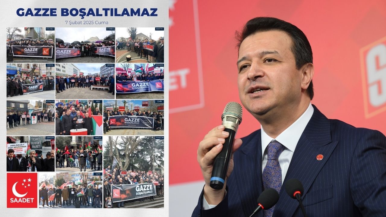 Mahmut Arıkan: Bugün meydanlarda 'Gazze Gazzelilerindir!' diye haykıran teşkilat mensuplarımıza teşekkür ediyorum