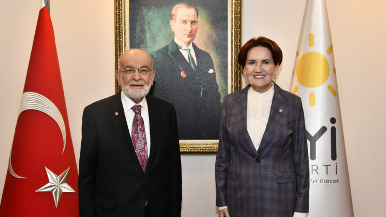 Karamollaoğlu'ndan İYİ Parti lideri Akşener'e ziyaret