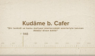 Kudâme b. Cafer... İslam Düşünürleri - 76. Bölüm