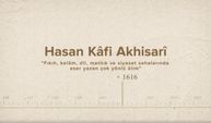 Hasan Kâfi Akhisarî... İslam Düşünürleri - 236. Bölüm