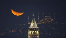 İstanbul'da hilal