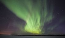 İsveç'te kuzey ışıkları görüldü