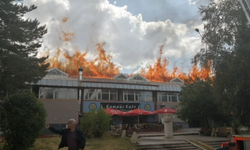 Erzurum Atatürk Üniversitesi'nde yangın