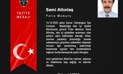 1 polis memuru şehit oldu