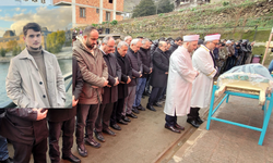 Fransa'da öldürülen Türk gencin cenazesi Trabzon'da toprağa verildi