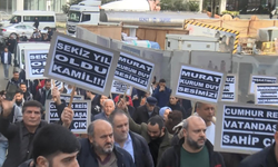 Mağdur vatandaşlar "Kiralarımızı ödeyemiyoruz" dediler eylem yaptılar