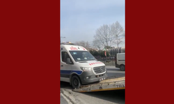 İçinde hasta olan ambulansa haciz geldi!