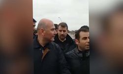 Afet bölgesinde Bakan Soylu’ya protesto