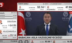 Ali Babacan'dan seçim sonuçları sonrası ilk açıklama