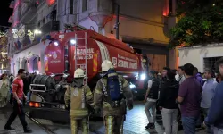 Beyoğlu'ndaki eğlence mekanında yangın