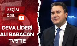 DEVA Partisi Genel Başkanı  Ali Babacan TV5'te