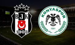 Beşiktaş-Konyaspor maçının ilk 11'leri belli oldu