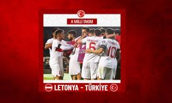 Türkiye-Letonya maçının ilk 11'leri belli oldu