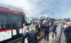 Samsun'da tramvaylar çarpıştı: Çok sayıda yaralı var