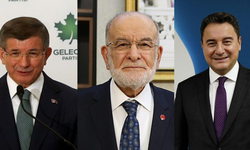 Karamollaoğlu, Davutoğlu ve Babacan TBMM'de ortak grup kurmak için buluştu