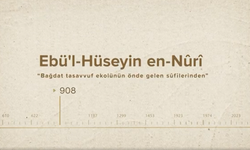 Ebü'l-Hüseyin en-Nûrî... İslam Düşünürleri - 95. Bölüm