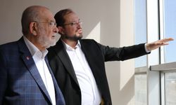 Saadet lideri Karamollaoğlu'ndan AGD Genel Merkezi'ne ziyaret