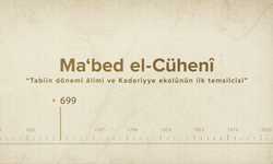 Ma‘bed el-Cühenî... İslam Düşünürleri - 1. Bölüm