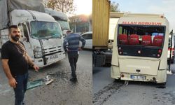 Basın Ekspres Yolu'nda kaza: 7 yolcu yaralandı 
