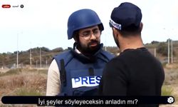 İsrail polisi canlı yayında gazeteciyi tehdit etti: Hakkımızda iyi şeyler anlatacaksın