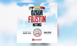 Özgür Filistin Mitingi'nin adresi değişti