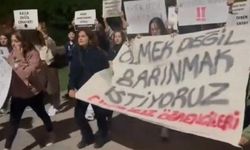 İstanbul'daki KYK yurtlarında 'Zeren Ertaş' protestosu
