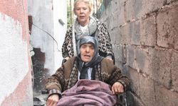 88 yaşındaki tekerlekli sandalyeli kadının evine girmesine 'duvar' engeli