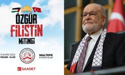 Saadet lideri Karamollaoğlu'ndan Özgür Filistin Mitingi'ne çağrı