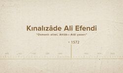 Kınalızâde Ali Efendi... İslam Düşünürleri - 269. Bölüm