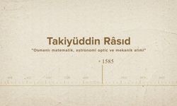 Takiyüddin Râsıd... İslam Düşünürleri 316. Bölüm