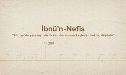 İbnü’n-Nefîs... İslam Düşünürleri - 319. Bölüm