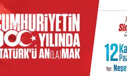 Sinan meydan ile Cumhuriyet’in 100. Yılında Atatürk’ü an (la)mak