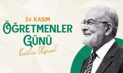 Saadet lideri Karamollaoğlu'ndan "24 Kasım Öğretmenler Günü" mesajı 