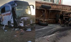Konya'da feci kaza: 8 yaralı