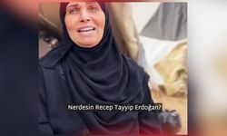 Gazzeli kadın CB Erdoğan'a seslendi: Seçim kazanması için dua ettiğimiz Recep Tayyip Erdoğan nerede? 