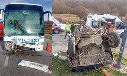 Samsun’da otomobil yolcu otobüsüyle çarpıştı; 2 ölü, 3 yaralı